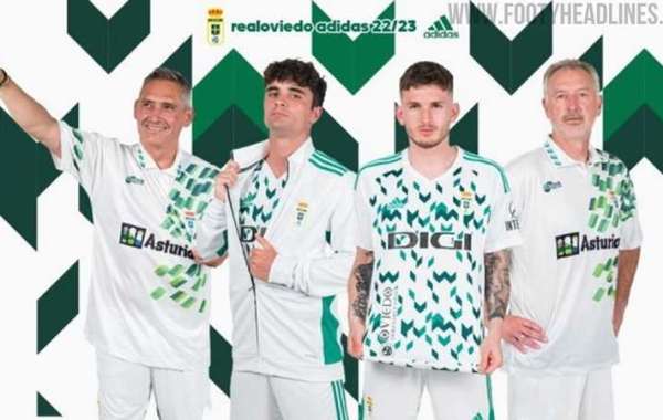Replicas camisetas Real Oviedo para hombres, mujeres y niños