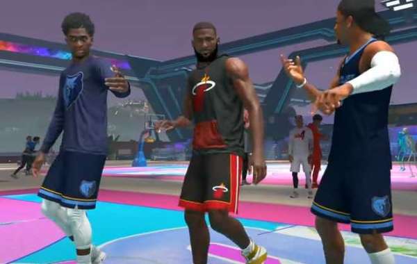 NBA 2K23 immediately jumps to the action of practicing