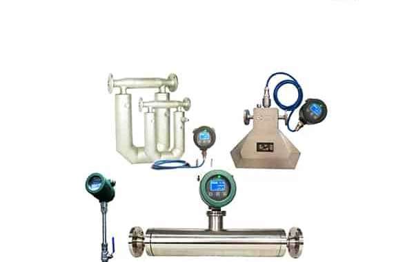 The manner in which the mass flow meter is to be installed