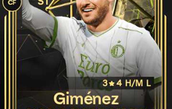 Score Big with Santiago Giménez's Inform Card in FC 24 Game