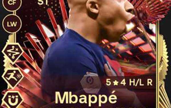 Score Big with Kylian Mbappé's TOTS CHAMPIONS Card in FC 24