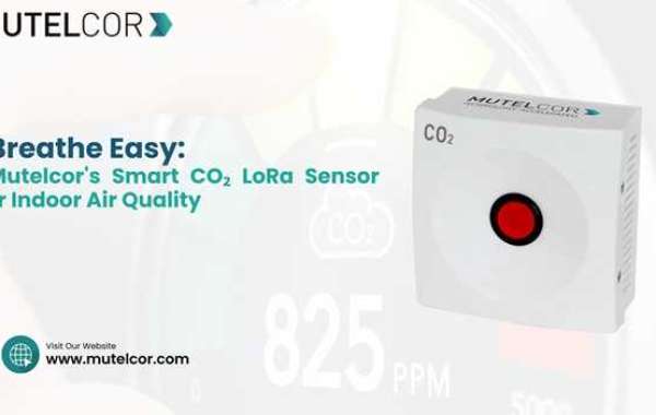 Breathe Easy: Mutelcor’s Smart CO₂ LoRa Sensor for Indoor Air Quality